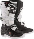 Bota de motocross Alpinestars Youth Tech 7S preta/branca tamanho 6