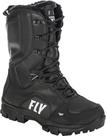 Bota de Neve Fly Racing Marker Preta Impermeável Térmica