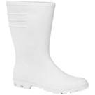 Bota de PVC Branca, Cano Médio, com Forro, 40, Vonder OstenVonder