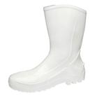 Bota de PVC impermeável cano médio sem forro branca - Vulcaflex (41)