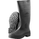 Bota de PVC Preta, Cano Extra Longo, sem Forro, 40, Supermax Celsf 503, C Alfor OstenVonder
