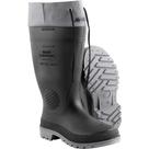 Bota de PVC Preta/cinza, Polaina, 38/39, Supermax,clp 502 SF A Calfor Pampeana OstenVonder