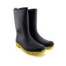 Bota de PVC Preta e Amarela 45 C.A 36103 - PEGA FORTE