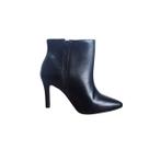 Bota De Salto Alto Bico Fino 9 Cm Feminina Vizzano Napa 3049.219 Bota De Salto Alto Bico Fino 9 Cm Feminina Vizzano Napa 3049.219
