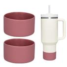 Bota de silicone com frasco protetor para Stanley Quencher 1.2L e IceFlow