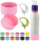 Bota de silicone, pacote com 4 unidades para garrafa Owala FreeSip Twist de 24 onças