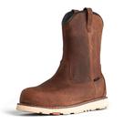 Bota de trabalho BRUNT Bolduc Comp Toe impermeável masculina marrom 12US