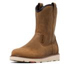 Bota de trabalho BRUNT Bolduc Unlined Brown Leather Masculina Tamanho 5.5