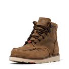 Bota de trabalho BRUNT Marin Unlined Soft Toe, tamanho 15, para homens, marrom