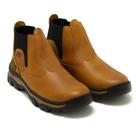 Bota de Trabalho em Couro Legítimo Solado Resistente, Fácil de Calçar, Super Durável Bota de Trabalho em Couro Legítimo Solado Resistente, Fácil de Calçar, Super Durável