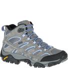 Bota de Trilha Feminina Merrell Moab 2 Mid Impermeável Cinza Tamanho 9,5 Bota de Trilha Feminina Merrell Moab 2 Mid Impermeável Cinza Tamanho 9,5