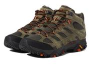 Bota de Trilha Impermeável Masculina Merrell Moab 3 Mid Olive 9.5 W