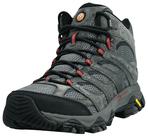 Bota de Trilha Masculina Merrell Moab 3 Mid, Cinza, Tamanho 8,5