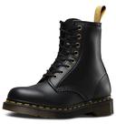Bota Dr. Martens Vegan 1460 8 Eye Unissex Black Felix Rub Off
