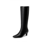 Bota DREAM PAIRS DWUMKB2508 Salto Kitten 5cm Preta