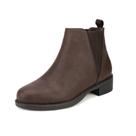 Bota DREAM PAIRS ISABELLA-2 Marrom PU Cano Curto Chelsea