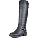 Bota DREAM PAIRS UNCLE Cano Alto com Fivela Preta Tamanho 10 Bota DREAM PAIRS UNCLE Cano Alto com Fivela Preta Tamanho 10