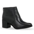 Bota em Couro Bottero 346901-24 Feminina - Preto