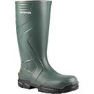 Bota em Poliuretano, Cano Longo Verde com Solado Preto, nº 40, Polytech, 91bpul600 Bracol OstenVonder