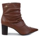 Bota Feminina 365 Soft Couro Marrom Rum - 20161B.8315