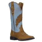 Bota Feminina Amarelo Bico Quadrado Cow Way 33796