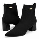 Bota Feminina Bebecê Meia Tricot
