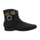 Bota Feminina Beira Rio Cano Curto com Fivela Conforto e Estilo