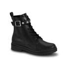 Bota Feminina Beira Rio Cano Curto Fivela Confortável Original -