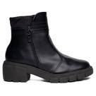 Bota Feminina Beira Rio Cano Médio Solado Tratorado Preto