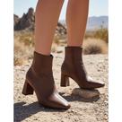 Bota Feminina Beira Rio Casual Cano Medio Salto 9092.100