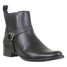 Bota Feminina Bico Redondo Preta Cow Way 39711