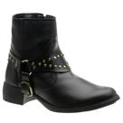 Bota Feminina Botinha Coturno Com Zíper Detalhe em Aplique (SL16031) Bota Feminina Botinha Coturno Com Zíper Detalhe em Aplique (SL16031)