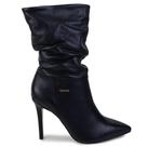Bota Feminina Bottero Drapeado Preto - 3782