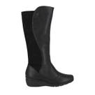Bota feminina cano alto joanete maxi piccadilly preta - Bota feminina cano alto joanete maxi piccadilly preta -