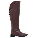 Bota Feminina Cano Alto Over The Knee Conforto Gmm Shoes 11503