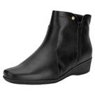 Bota feminina cano baixo comfortflex 2474301