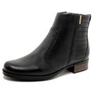 Bota Feminina Cano Baixo Estilo Conforto Matelassê Pegada