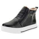 Bota feminina cano baixo via marte - 211848 Bota feminina cano baixo via marte - 211848