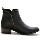Bota Feminina Cano Curto Botinha Salto Baixo Casual Montaria Barata 6705 Bota Feminina Cano Curto Botinha Salto Baixo Casual Montaria Barata 6705