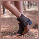 Bota Feminina Cano Curto com Polaina - Torricella