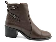 Bota Feminina Cano Curto de Couro Free Line LB1113 Bota Feminina Cano Curto de Couro Free Line LB1113