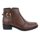 Bota Feminina Cano Curto Fivela Estilo E Conforto Bota Feminina Cano Curto Fivela Estilo E Conforto