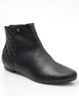 Bota Feminina Cano Curto Matelassê Via Uno Preto-47010