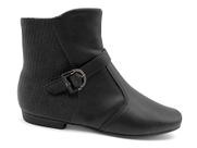 Bota Feminina Cano Curto Piccadilly 250242 Rasteira