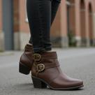 Bota Feminina Cano Curto Salto Baixo Confortável Modare 7089101