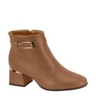 Bota Feminina Cano Curto Salto Bloco Fivela Modare 7082.207 - Caramelo - 38
