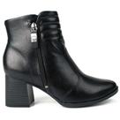 Bota Feminina Cano Curto Salto Bloco Wellen Preto Dakota G5773-0001 Bota Feminina Cano Curto Salto Bloco Wellen Preto Dakota G5773-0001