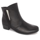 Bota Feminina Cano Curto Salto Grosso Baixo Comfortflex Bota Feminina Cano Curto Salto Grosso Baixo Comfortflex