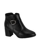 Bota Feminina Cano Curto Salto Médio Conforto Modare 7078110 - Preto - 35