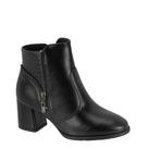 Bota Feminina Cano Curto Salto Médio Conforto Modare 7078111 - Preto - 37